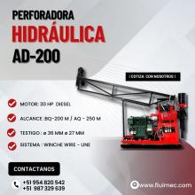 DIAMANTINA AD 200 PERFORADORA PARA EXTRACCION DE MUESTRAS